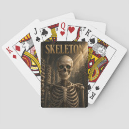 Cartas de juego de esqueleto, Cartas de póquer