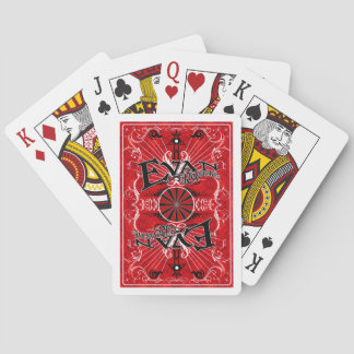 Cartas de juego de Evan