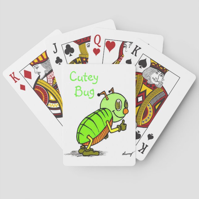 Cartas de juego de fallos Cutey (Reverso)