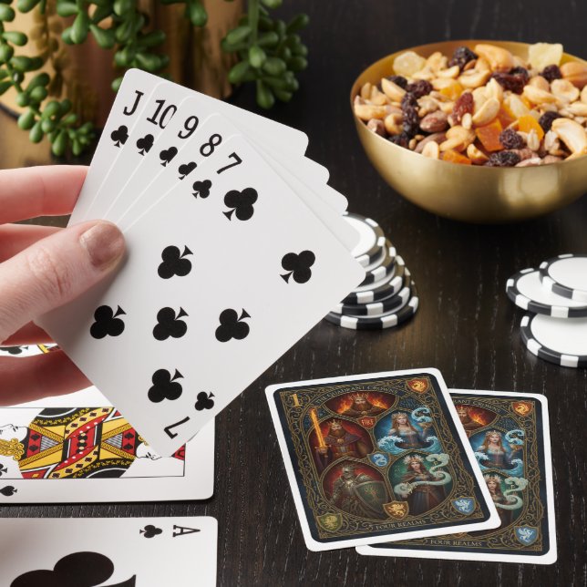 Cartas de Juego de Fantasía | Estilo Real Medieval (In Situ)