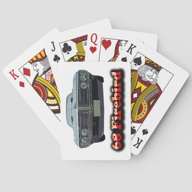 Cartas de juego de Firebird '68 (Reverso)