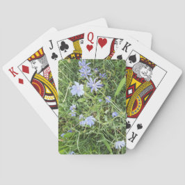 Cartas de juego de flores silvestres
