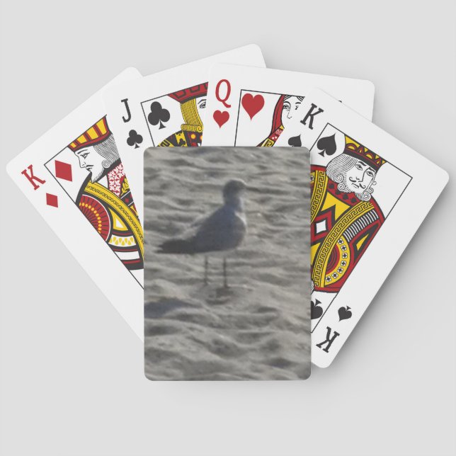 Cartas de juego de gaviota (Reverso)