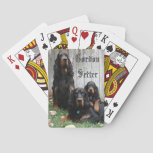 Cartas de juego de generaciones de Gordon Setter
