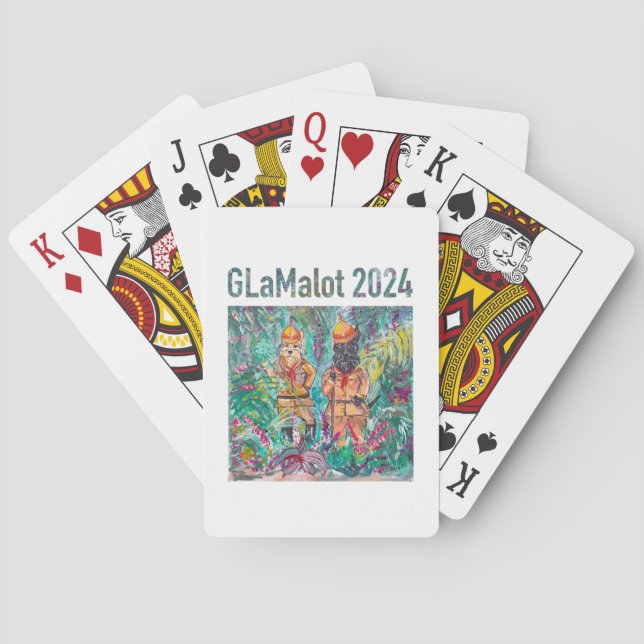 Cartas de juego de GLaMalot (Reverso)