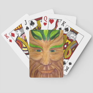 Cartas de juego de Green Man