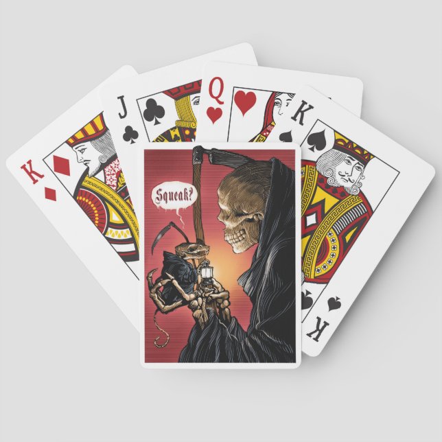 Cartas de juego de Grim Reaper (Reverso)