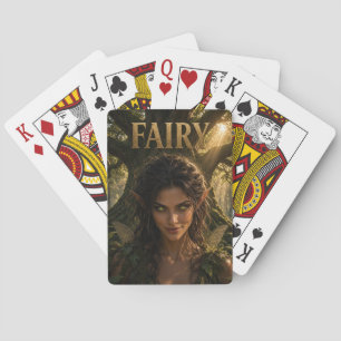 Cartas de juego de hadas, carta de póquer