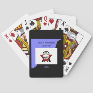 Cartas de juego de Halloween de Vamptastic
