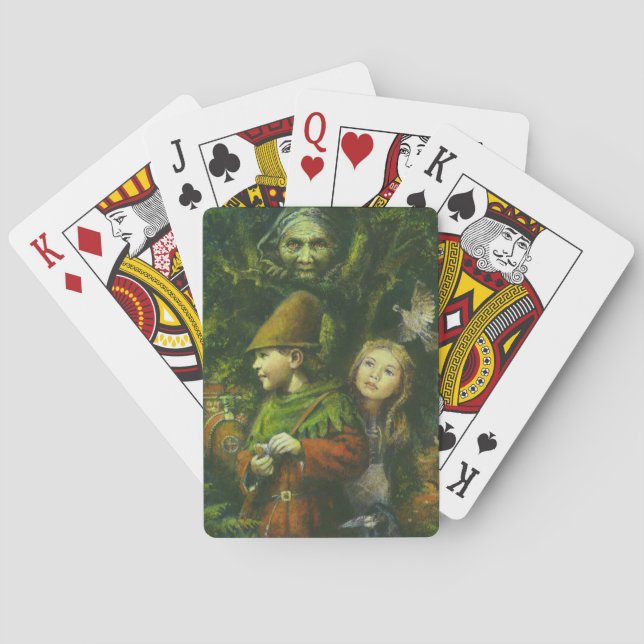 Cartas De Juego De Hansel Y Gretel (Reverso)