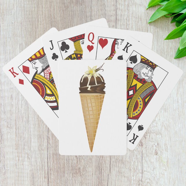 Cartas de juego de helado de chocolate (Subido por el creador)