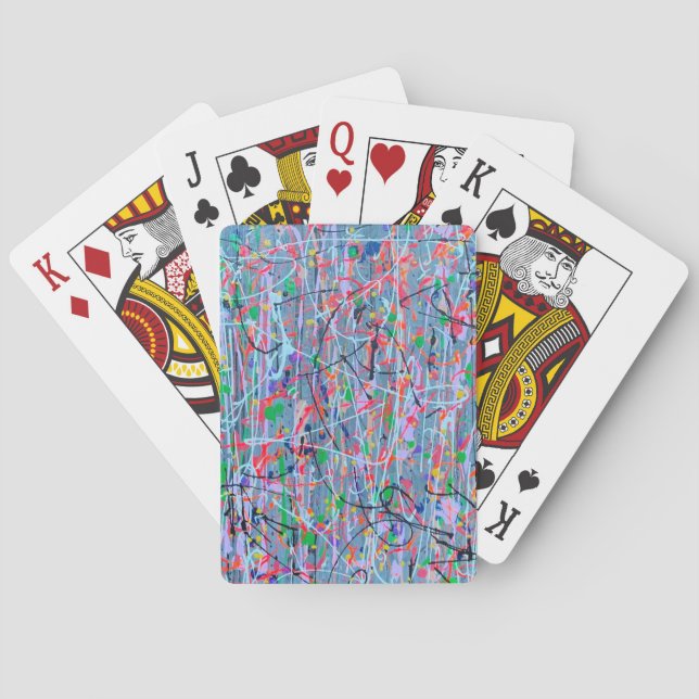 Cartas de juego de hermanas torcidas (Reverso)