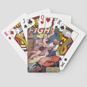 Cartas de juego de historietas "Fight Comics"