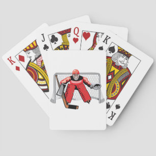 Cartas de juego de hockey sobre hielo