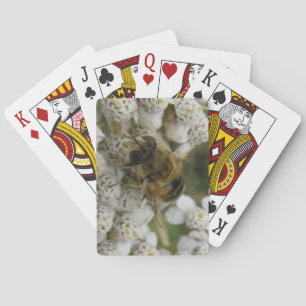Cartas de juego de honmeybee y flores