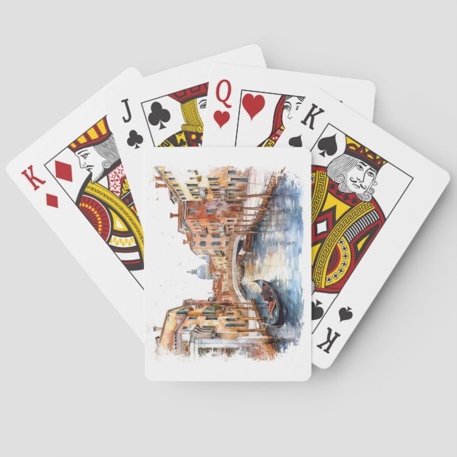 Cartas de juego de Italia (Reverso)