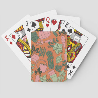 cartas de juego de jardinería