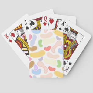 Cartas de juego de jelly beans