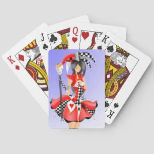 Cartas de Juego de Jester Quirky y Rey Marioneta