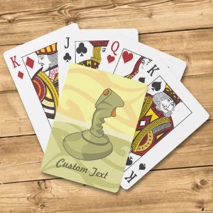 Cartas de juego de Joystick