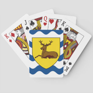 Cartas de juego de la Bandera de Hertfordshire