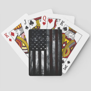 Cartas de juego de la bandera industrial norteamer