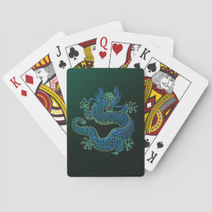 Cartas de juego de la bicicleta de ornamento china
