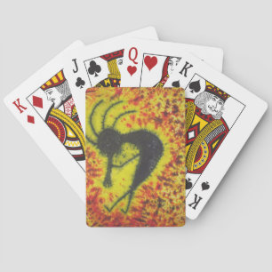 Cartas de juego de la bicicleta de tinte Kokopelli