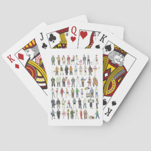 Cartas de juego de la ciudad de Nueva York