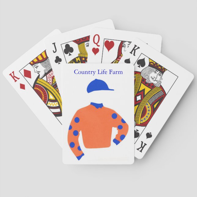 Cartas de juego de la granja Country Life (Reverso)