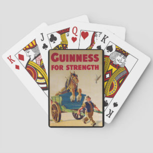 Cartas de juego de la Guinness