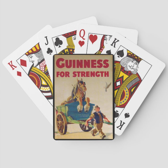 Cartas de juego de la Guinness (Reverso)