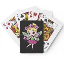 Cartas de juego de la Hada de la Flor de Sandía