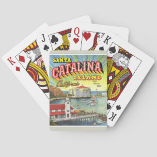 Cartas de juego de la isla Catalina