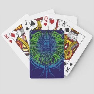 Cartas de juego de la libélula