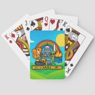 Cartas de juego de la línea temporal más extraña d
