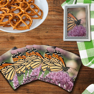 Cartas de juego de la mariposa monarca