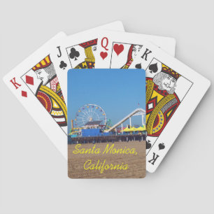 Cartas de juego de la rueda de los barcos del muel