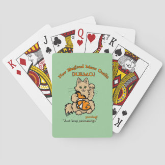 Cartas de juego de la serie Meow de Nueva Inglater