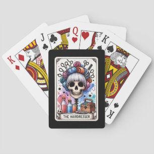 Cartas de juego de la tarjeta Tarot para peluquero
