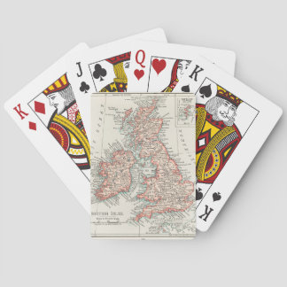 Cartas de juego de las Islas Británicas