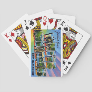 Cartas de juego de las Montañas Blancas NH