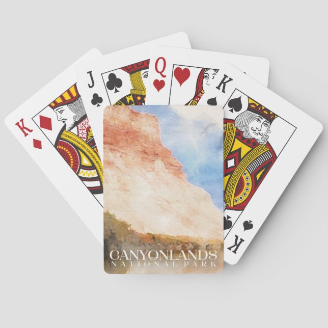 Cartas de juego de las tierras de los cañones, cub (Reverso)