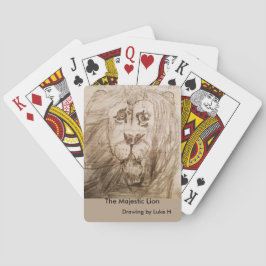 Cartas de juego de leones