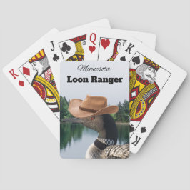 Cartas de juego de leones de Minnesota Loon Ranger