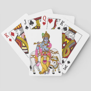Cartas de juego de Lord Krishna