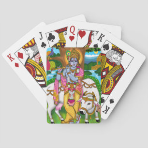 Cartas de juego de Lord Krishna
