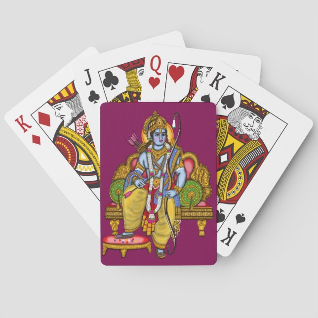 Cartas de juego de Lord Rama (Reverso)