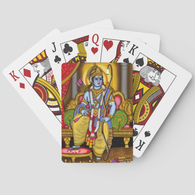Cartas de juego de Lord Rama (Reverso)
