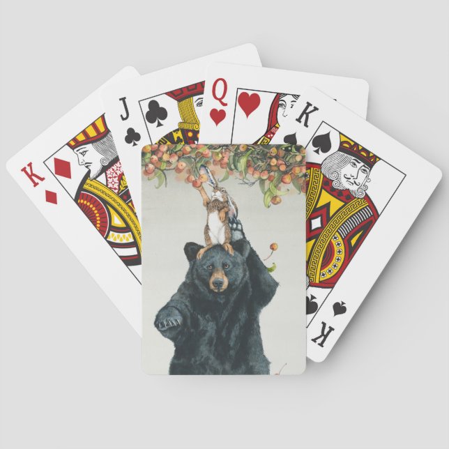 Cartas de juego de los conejillos (Reverso)